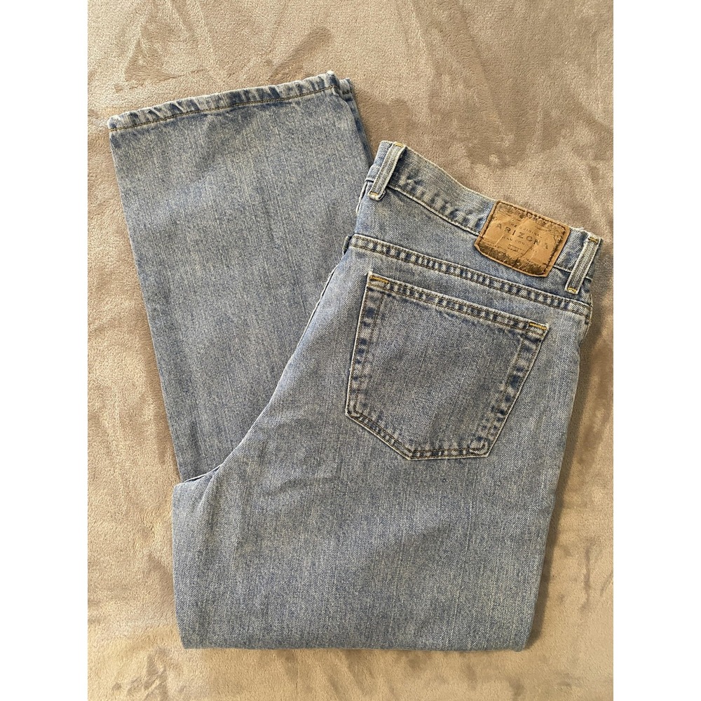 Vintage Arizona Jeans Mens 38x30 Faded Blue Relaxed‎ Fit Denim Loose 2000s Y2K